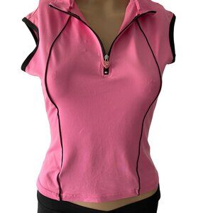 Trashy Cat Size S Pink Cycling Jersey